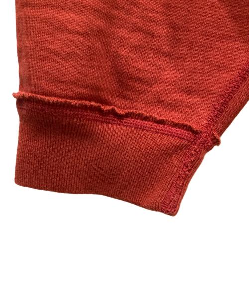 MARKWARE（マーカウェア）MARKWARE (マーカウェア) クルーネックスウェット　HUGE SWEAT ORGANIC COTTON HEAVY FLEECE レッド サイズ:SIZE 2の古着・服飾アイテム