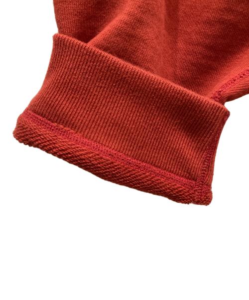 MARKWARE（マーカウェア）MARKWARE (マーカウェア) クルーネックスウェット　HUGE SWEAT ORGANIC COTTON HEAVY FLEECE レッド サイズ:SIZE 2の古着・服飾アイテム