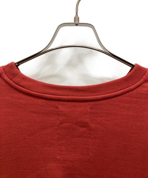MARKWARE（マーカウェア）MARKWARE (マーカウェア) クルーネックスウェット　HUGE SWEAT ORGANIC COTTON HEAVY FLEECE レッド サイズ:SIZE 2の古着・服飾アイテム