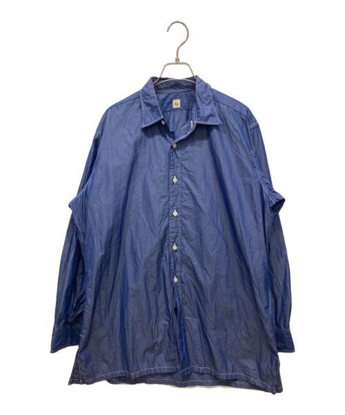 KAPTAIN SUNSHINE（キャプテンサンシャイン）KAPTAIN SUNSHINE (キャプテンサンシャイン) レギュラーカラーシャツ ネイビー サイズ:SIZE 36の古着・服飾アイテム