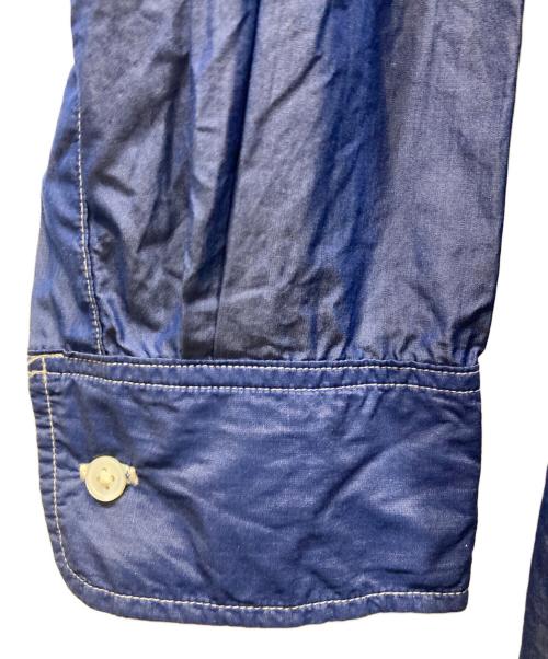 KAPTAIN SUNSHINE（キャプテンサンシャイン）KAPTAIN SUNSHINE (キャプテンサンシャイン) レギュラーカラーシャツ ネイビー サイズ:SIZE 36の古着・服飾アイテム