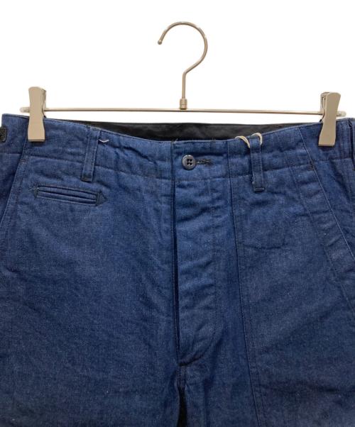 BEAMS PLUS（ビームスプラス）BEAMS PLUS (ビームスプラス) Engineered Garments (エンジニアドガーメンツ) GLASSFIELD PANTS　グラスフィールドパンツ インディゴ サイズ:30 未使用品の古着・服飾アイテム