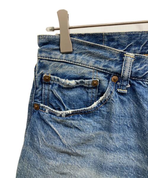 WAREHOUSE（ウエアハウス）WAREHOUSE (ウエアハウス) Begin別注 セルビッチデニムパンツ インディゴ サイズ:SIZE 32の古着・服飾アイテム