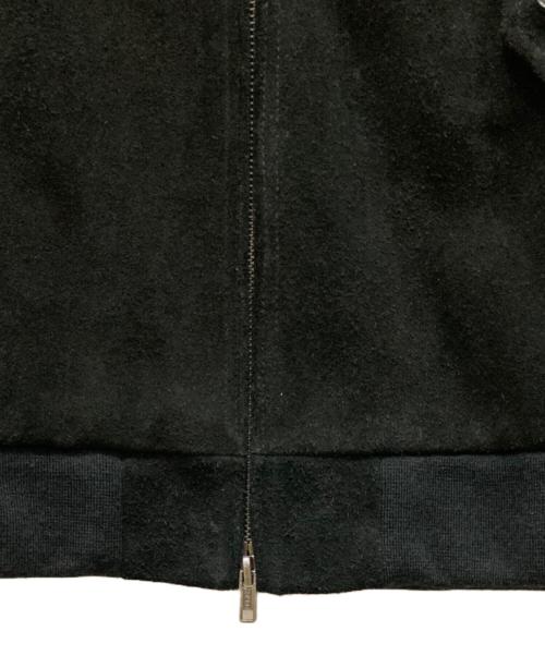 BEAMS PLUS（ビームスプラス）BEAMS PLUS (ビームスプラス) スウェード ハリントン ジャケット ブラック サイズ:SIZE Sの古着・服飾アイテム