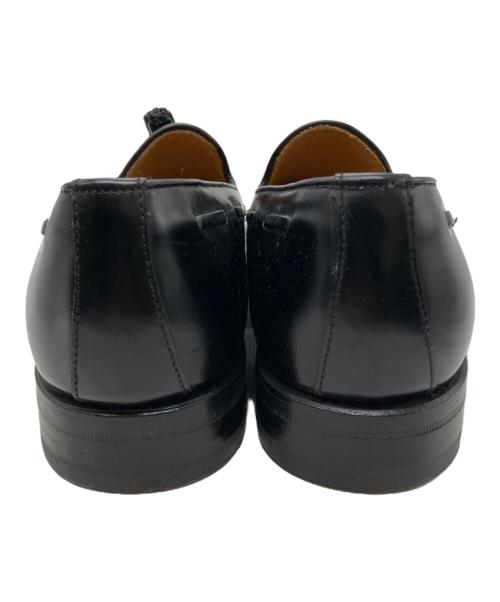 berwick（バーウィック）berwick (バーウィック) タッセルローファー ブラック サイズ:SIZE 7の古着・服飾アイテム