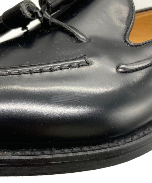 berwick（バーウィック）berwick (バーウィック) タッセルローファー ブラック サイズ:SIZE 7の古着・服飾アイテム