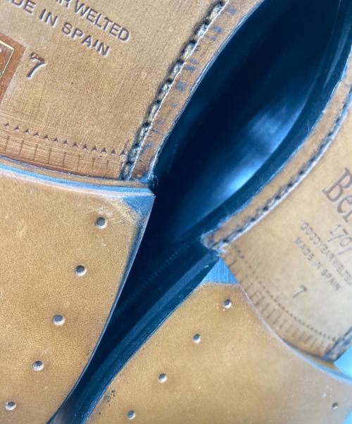 berwick（バーウィック）berwick (バーウィック) タッセルローファー ブラック サイズ:SIZE 7の古着・服飾アイテム