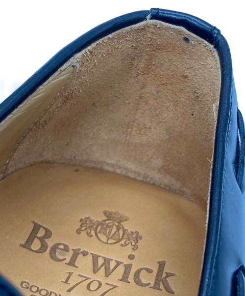 berwick（バーウィック）berwick (バーウィック) タッセルローファー ブラック サイズ:SIZE 7の古着・服飾アイテム