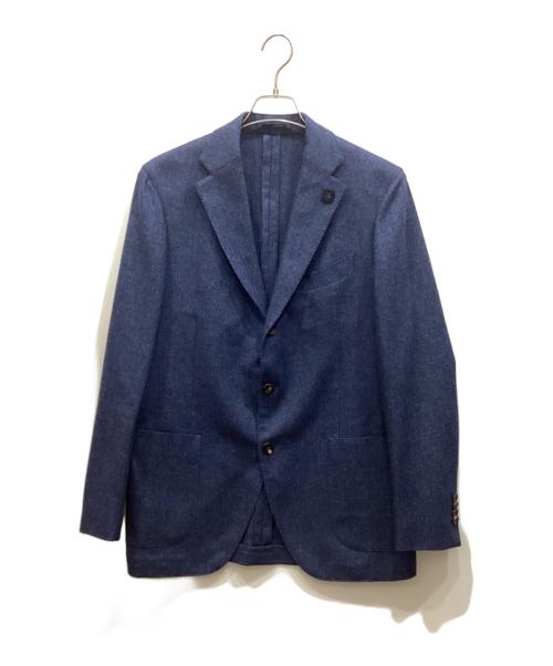 LARDINI（ラルディーニ）LARDINI (ラルディーニ) テーラードジャケット ブルー サイズ:50の古着・服飾アイテム