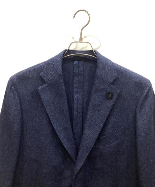 LARDINI（ラルディーニ）LARDINI (ラルディーニ) テーラードジャケット ブルー サイズ:50の古着・服飾アイテム