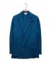 LARDINI（ラルディーニ）の古着「ウールミラノリブニットジャケット」｜ブルー