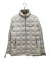 BURBERRY BLACK LABEL（バーバリーブラックレーベル）の古着「ラビットファーダウンジャケット」｜ホワイト