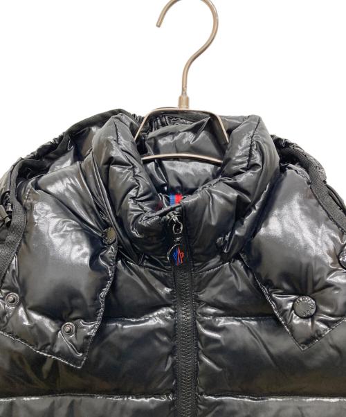 MONCLER（モンクレール）MONCLER (モンクレール) モカダウンコート　MOKA ブラック サイズ:SIZE 0の古着・服飾アイテム
