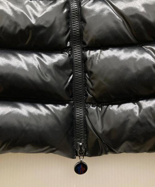 MONCLER（モンクレール）MONCLER (モンクレール) モカダウンコート　MOKA ブラック サイズ:SIZE 0の古着・服飾アイテム