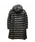 MONCLER (モンクレール) モカダウンコート　MOKA ブラック サイズ:SIZE 0：60000円