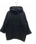 AP STUDIO（エーピーストゥディオ）の古着「ライトモッサオーバーフーディーコート」｜ブラック