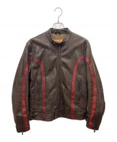 中古・古着通販】VANSON (バンソン) レザートラッカージャケット