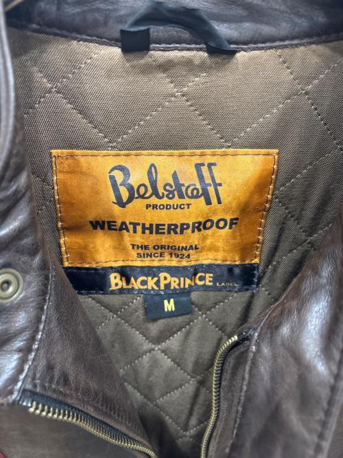 BELSTAFF BLACK PRINCE DAYTONA（ベルスタッフブラックプリンス デイトナ）BELSTAFF BLACK PRINCE DAYTONA (ベルスタッフブラックプリンス デイトナ) シングルレザージャケット ブラウン サイズ:SIZE Mの古着・服飾アイテム