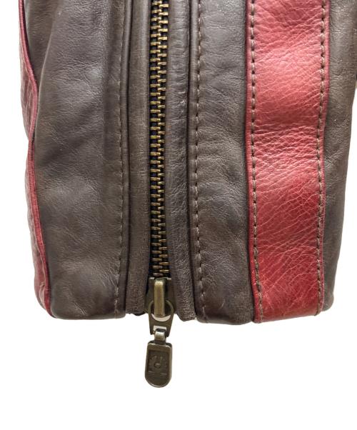 BELSTAFF BLACK PRINCE DAYTONA（ベルスタッフブラックプリンス デイトナ）BELSTAFF BLACK PRINCE DAYTONA (ベルスタッフブラックプリンス デイトナ) シングルレザージャケット ブラウン サイズ:SIZE Mの古着・服飾アイテム