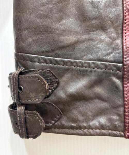 BELSTAFF BLACK PRINCE DAYTONA（ベルスタッフブラックプリンス デイトナ）BELSTAFF BLACK PRINCE DAYTONA (ベルスタッフブラックプリンス デイトナ) シングルレザージャケット ブラウン サイズ:SIZE Mの古着・服飾アイテム