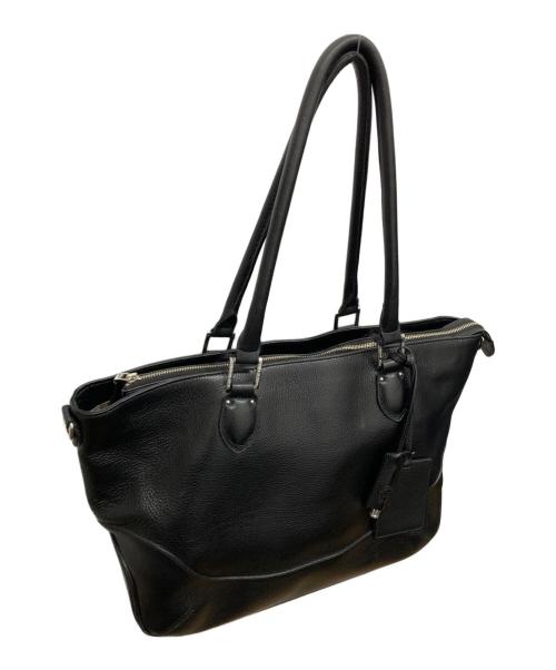 PELLE MORBIDA（ペッレモルビダ）PELLE MORBIDA (ペッレモルビダ) トートバッグ ブラックの古着・服飾アイテム