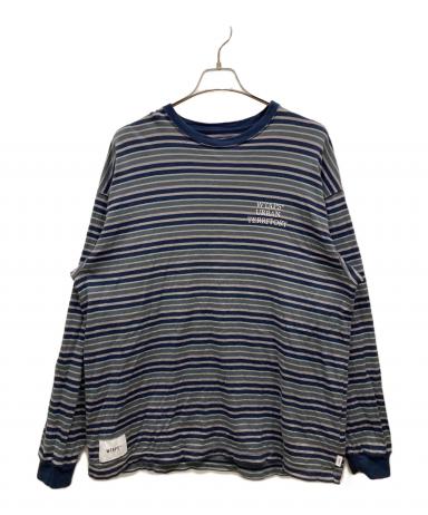 中古・古着通販】WTAPS (ダブルタップス) ボーダーロングTシャツ BDY