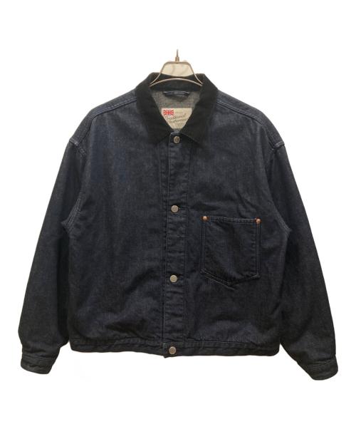 Traditional Weatherwear（トラディショナルウェザーウェア）Traditional Weatherwear (トラディショナルウェザーウェア) ユニオンカバー101デニムジャケット インディゴ サイズ:SIZE 38の古着・服飾アイテム