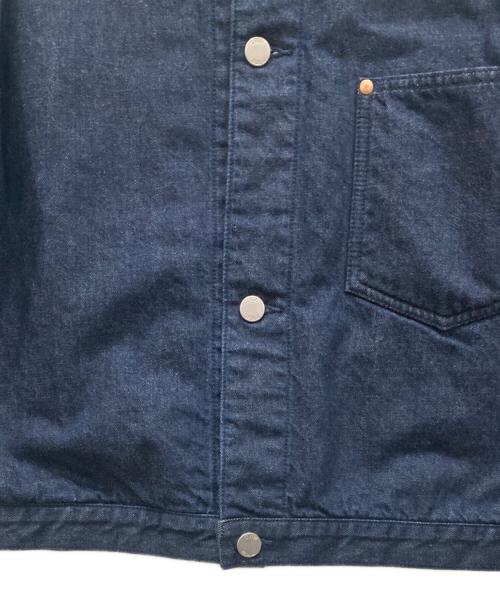 Traditional Weatherwear（トラディショナルウェザーウェア）Traditional Weatherwear (トラディショナルウェザーウェア) ユニオンカバー101デニムジャケット インディゴ サイズ:SIZE 38の古着・服飾アイテム