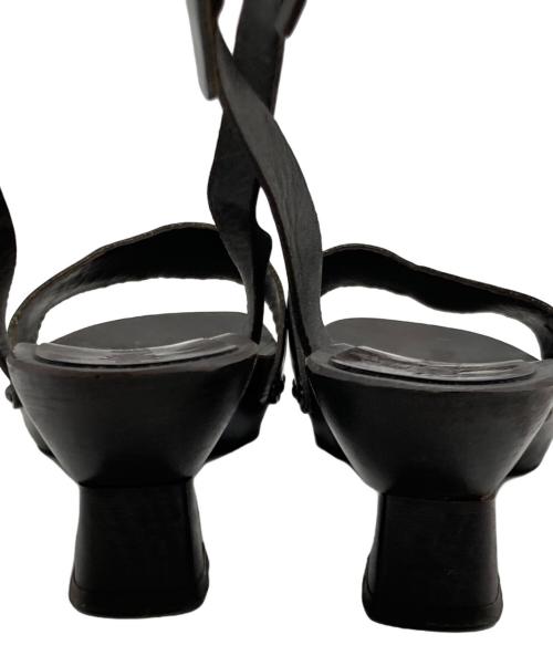 PRADA（プラダ）PRADA (プラダ) ヒールサンダル ブラウン サイズ:不明の古着・服飾アイテム