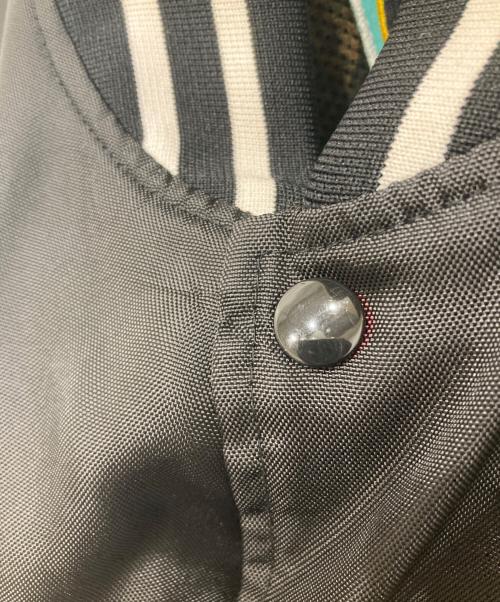 PHENOMENON（フェノメノン）PHENOMENON (フェノメノン) 裏カモ柄スタジャン ブラック サイズ:SIZE Mの古着・服飾アイテム