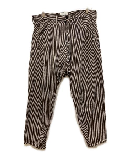 CAL O LINE（キャルオーライン）CAL O LINE (キャルオーライン) ストライプパンツ ベージュ サイズ:SIZE Mの古着・服飾アイテム