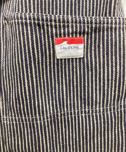CAL O LINE（キャルオーライン）CAL O LINE (キャルオーライン) ストライプパンツ ベージュ サイズ:SIZE Mの古着・服飾アイテム