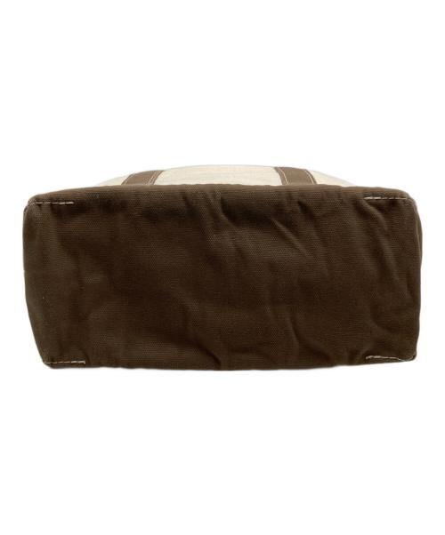 BETTER THAN GOOD（ベターザングッド）better than good (ベターザングッド) TRIO POUCH w/TOTE BAG ブラウン×アイボリーの古着・服飾アイテム