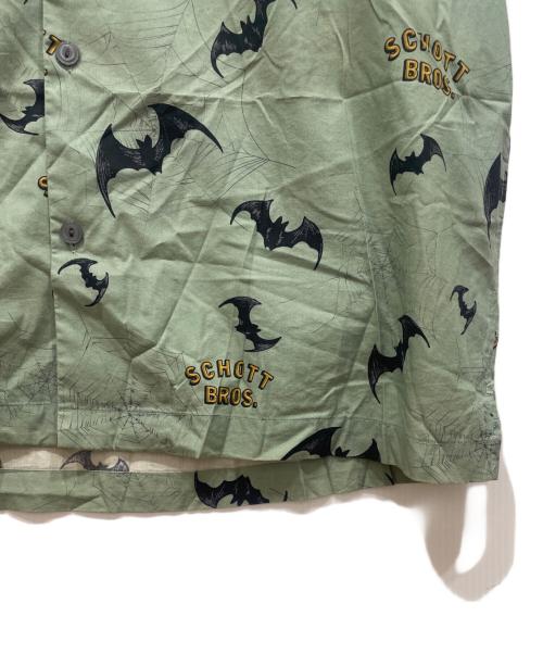 Schott（ショット）Schott (ショット) アロハシャツ グリーン サイズ:XLの古着・服飾アイテム