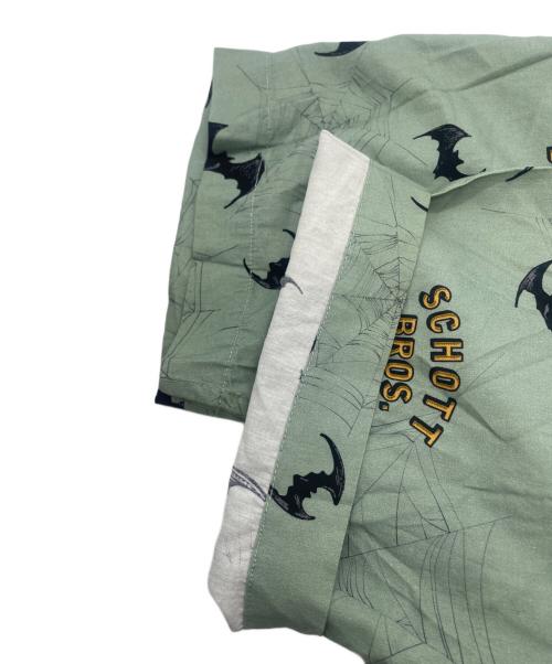 Schott（ショット）Schott (ショット) アロハシャツ グリーン サイズ:XLの古着・服飾アイテム