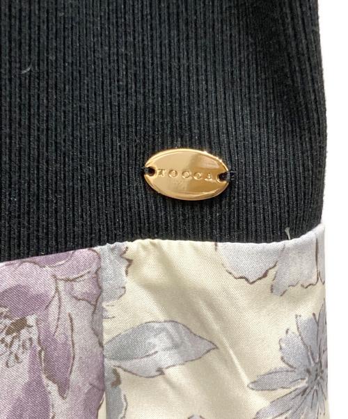 tocco（トッコ）tocco (トッコ) ヨンア (ヨンア) 大人百花 (オトナヒャッカ) BOTANICAL GARDEN PARTY ドレス ブラック×ベージュ サイズ:SIZE 2 未使用品の古着・服飾アイテム