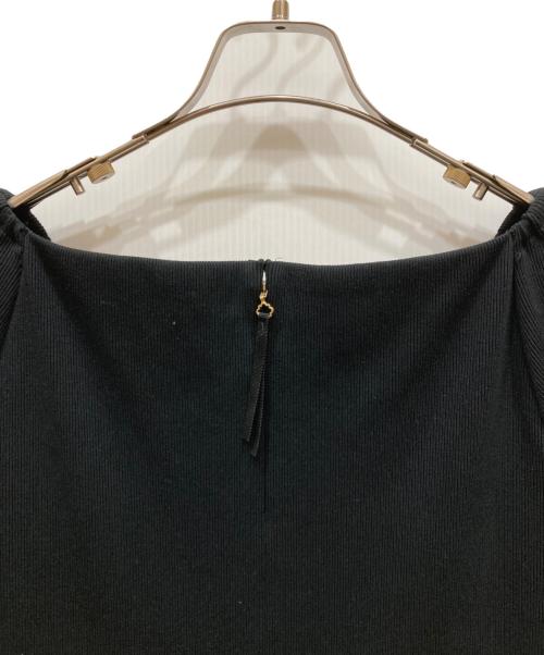 tocco（トッコ）tocco (トッコ) ヨンア (ヨンア) 大人百花 (オトナヒャッカ) BOTANICAL GARDEN PARTY ドレス ブラック×ベージュ サイズ:SIZE 2 未使用品の古着・服飾アイテム