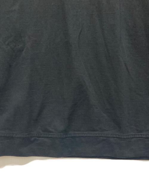 STONE ISLAND（ストーンアイランド）STONE ISLAND (ストーンアイランド) ガーメントダイ スウェット ブラック サイズ:SIZE Lの古着・服飾アイテム