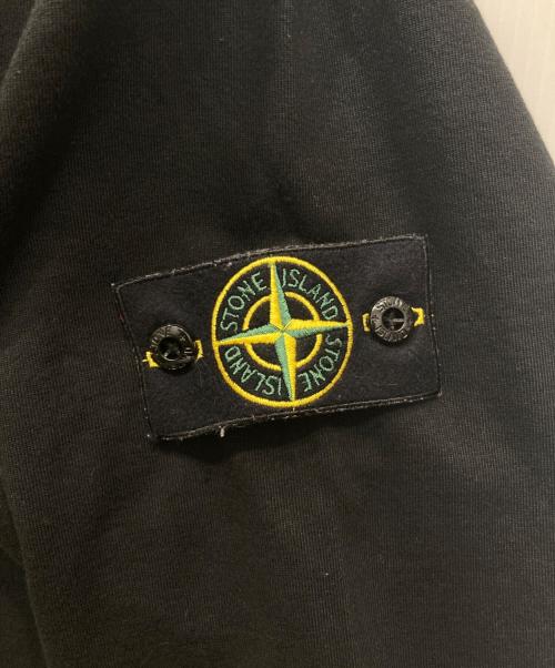 STONE ISLAND（ストーンアイランド）STONE ISLAND (ストーンアイランド) ガーメントダイ スウェット ブラック サイズ:SIZE Lの古着・服飾アイテム
