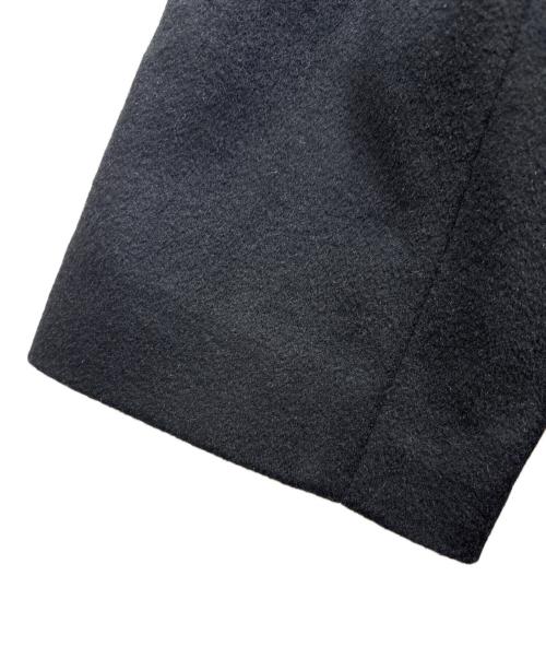 MONT LILAS（モンリーラス）MONT LILAS (モンリーラス) ブルーフォックスファーカシミヤコート ブラック サイズ:SIZE 13の古着・服飾アイテム