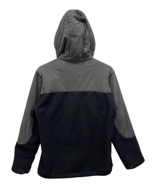 and wander（アンドワンダー）and wander (アンドワンダー) twill fleece jacket グレー×ブラック サイズ:SIZE 3の古着・服飾アイテム