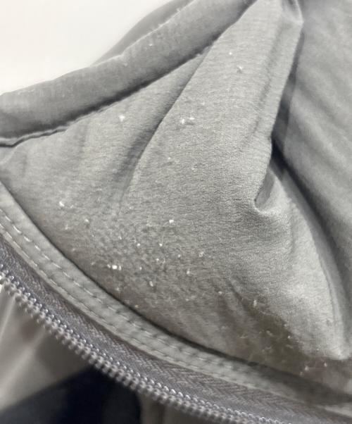 and wander（アンドワンダー）and wander (アンドワンダー) twill fleece jacket グレー×ブラック サイズ:SIZE 3の古着・服飾アイテム