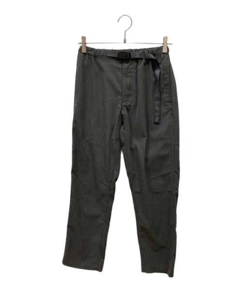 GRAMICCI（グラミチ）GRAMICCI (グラミチ) RHC Ron Herman (アールエイチシー ロンハーマン) 別注ストライプイージーパンツ グレー サイズ:SIZE Sの古着・服飾アイテム