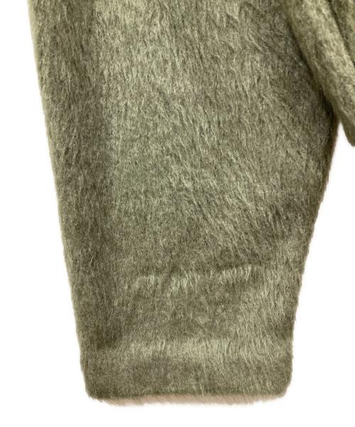 Sandinista（サンディニスタ）Sandinista (サンディニスタ) Shaggy Cardigan カーキ サイズ:SIZE Sの古着・服飾アイテム