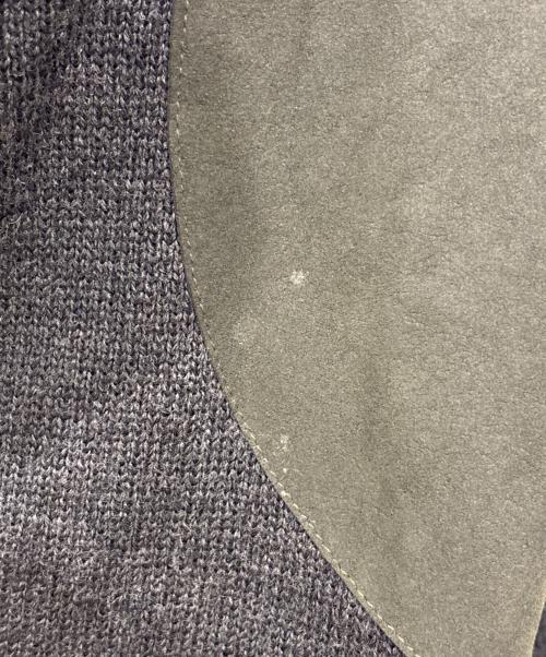 Barbour（バブアー）Barbour (バブアー) ハーフジップエルボーパッチニット オリーブ サイズ:SIZE Mの古着・服飾アイテム