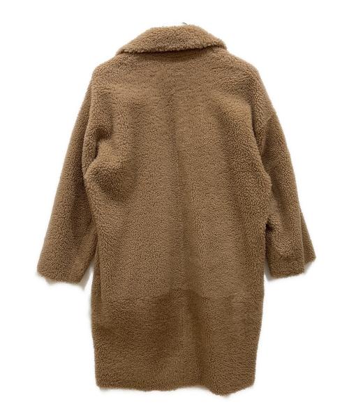 EVERYDAY I LIKE.（エヴリデイ アイ ライク）EVERYDAY I LIKE. (エヴリデイ アイ ライク) ムートンチェスターコート ブラウン サイズ:不明の古着・服飾アイテム
