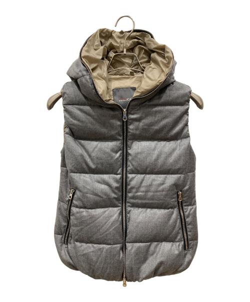 DUVETICA（デュベティカ）DUVETICA (デュベティカ) ダウンベスト グレー サイズ:SIZE 40の古着・服飾アイテム