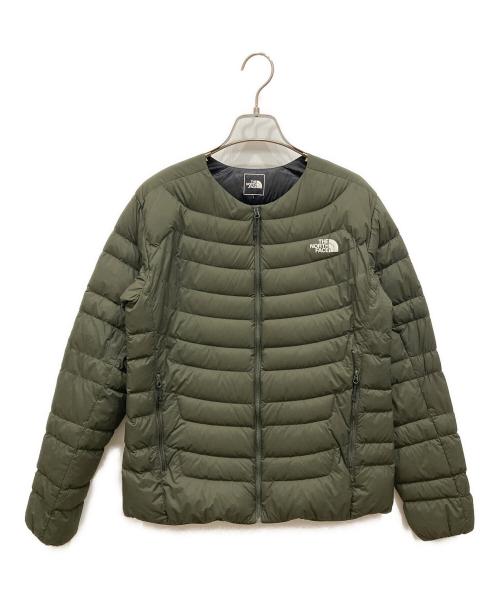 THE NORTH FACE（ザ ノース フェイス）THE NORTH FACE (ザ ノース フェイス) サンダーラウンドネックジャケット　Thunder Roundneck Jacket ニュートープ サイズ:SIZE Lの古着・服飾アイテム