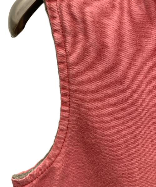CarHartt（カーハート）CarHartt (カーハート) モックネック ダック ベスト ピンク サイズ:SIZE XSの古着・服飾アイテム