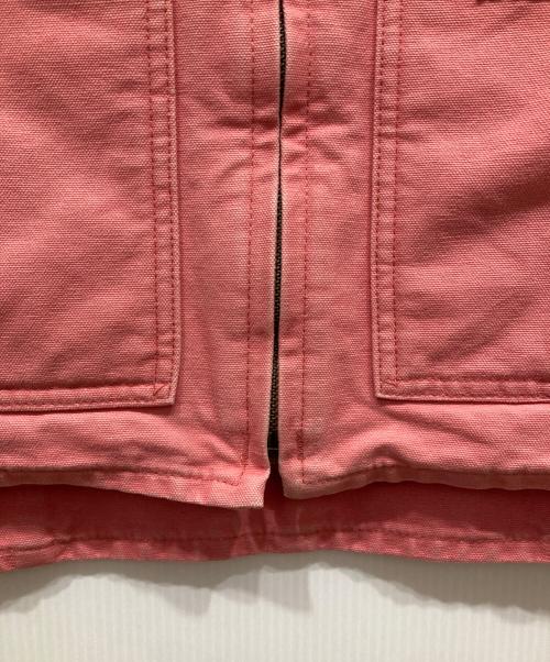 CarHartt（カーハート）CarHartt (カーハート) モックネック ダック ベスト ピンク サイズ:SIZE XSの古着・服飾アイテム